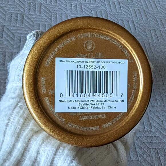 Limited Edition! Stanley 40oz,Copper Tinsel Holiday Release 2024- NEW - Picture 6 of 10